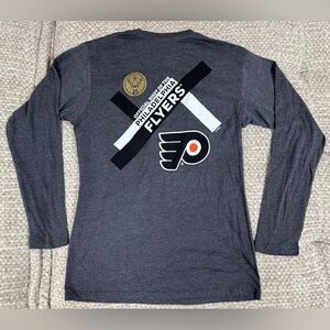 NWOT Philadelphia Flyers Jagermeister Long Sleeve Shirt Super Soft Medium